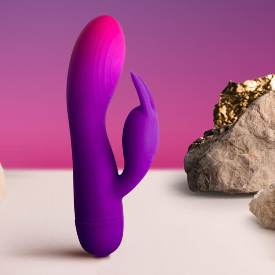 ROCKS- OFF - GLO- GIRL PURPLE RABBIT VIBRATOR - My naughty haven #