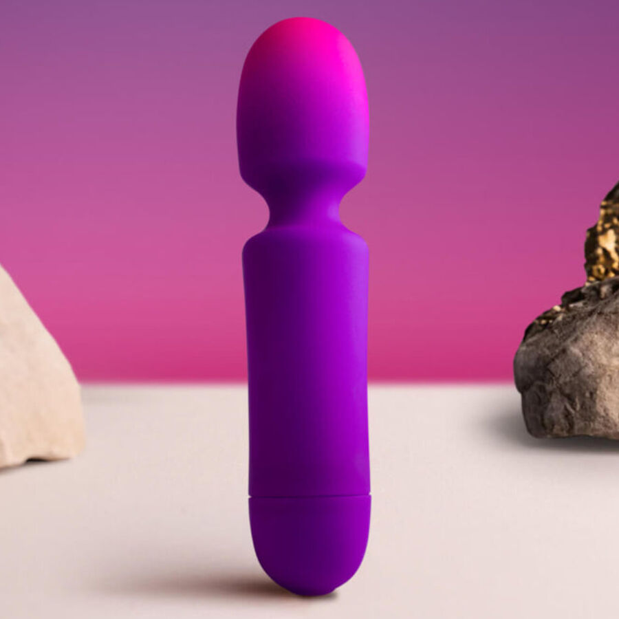 ROCKS- OFF - GLO- GIRL VIBRATOR WAND MINI PURPLE - My naughty haven #