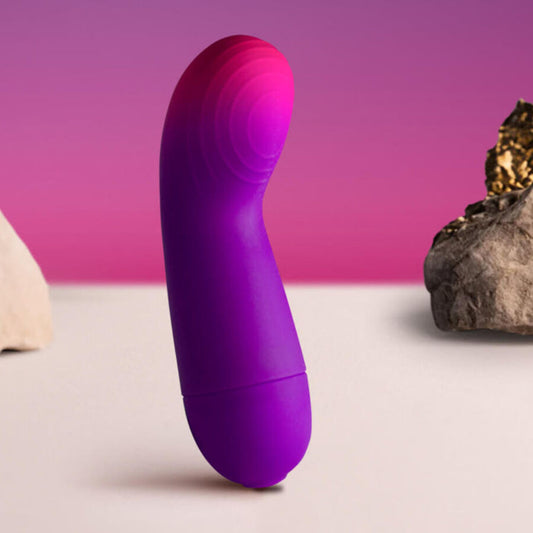 ROCKS- OFF - GLOW GIRL VIBE DISCREET PURPLE G-SPOT VIBRATOR - My naughty haven #