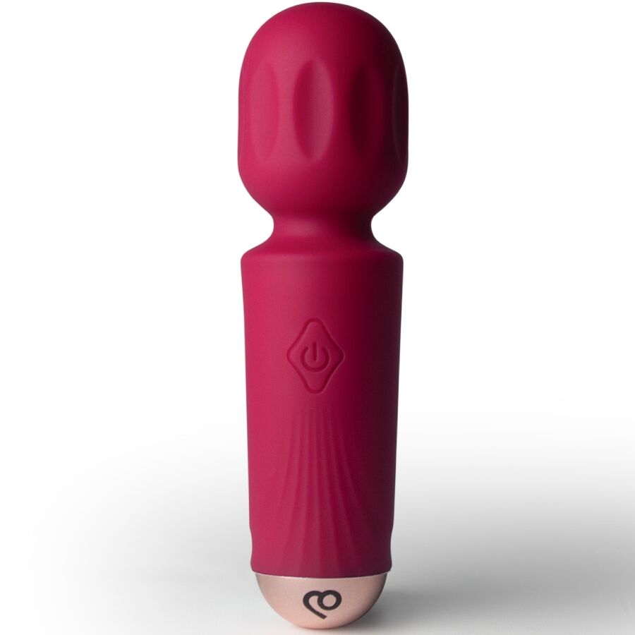 ROCKS-OFF - MINI RECHARGEABLE WAND 16 FUNCTIONS BLACK TULIP - My naughty haven #