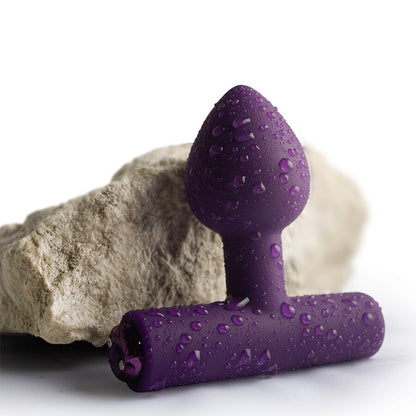ROCKS-OFF - NOVA ASTRYX RECHARGEABLE PREMIUM & POWERFUL ANAL PLUG 16 FUNCTION BLACK - My naughty haven #