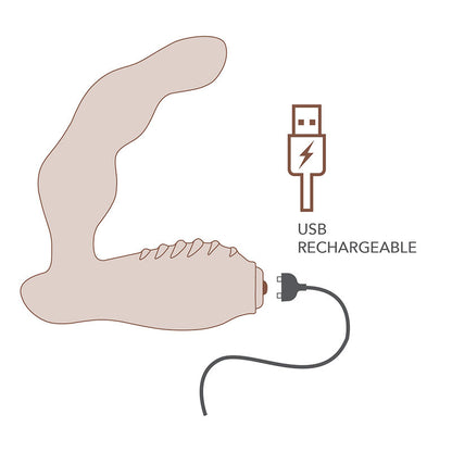 ROCKS-OFF - NOVA DOMINION RECHARGEABLE PROSTATE & PERINEUM MASSAGER 16 FUNCTION BLUE - My naughty haven #