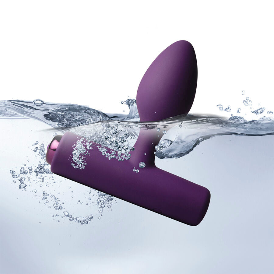 ROCKS-OFF - NOVA SOLARIS RECHARGEABLE SLIM & POWERFUL ANAL PLUG 16 FUNCTION BLACK - My naughty haven #