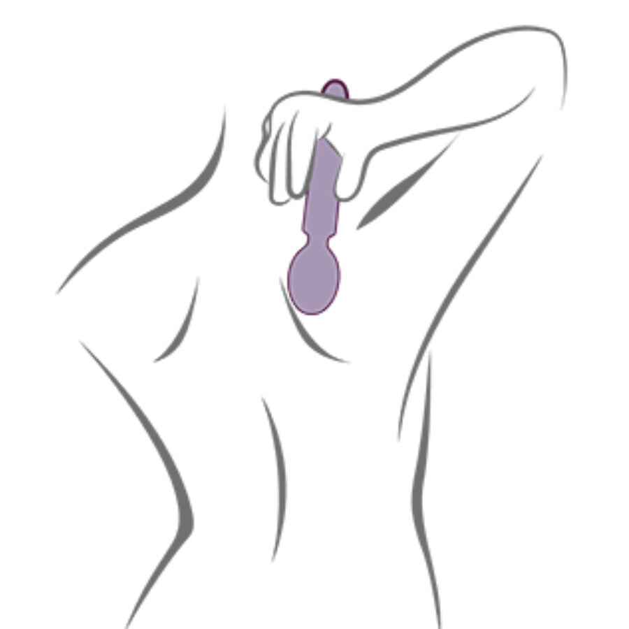 ROCKS- OFF - ORIEL FLEXIBLE WAND VIBRATOR FUCHSIA - My naughty haven #