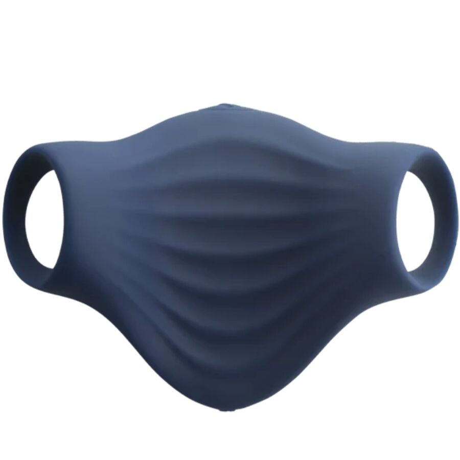 ROCKS-OFF - ГЪВКАВ ВИБРАТОР-МАСТУРБАТОР PALM BLUE