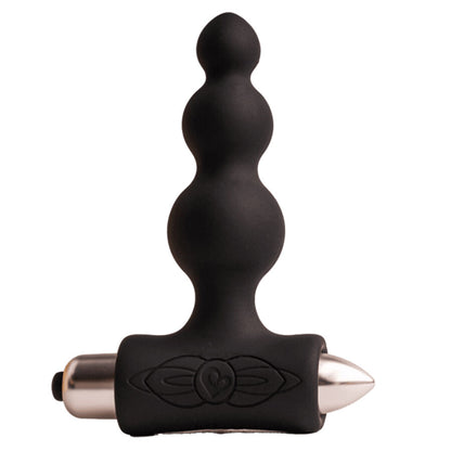 ROCKS- OFF - PETITE SENSATIONS BUBBLES ANAL PLUG VIBRATOR BLACK - My naughty haven #