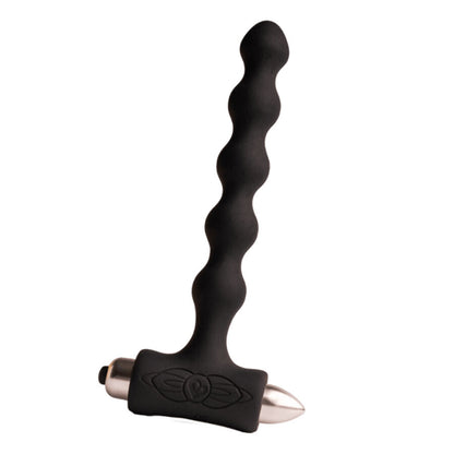 ROCKS- OFF - PETITE SENSATIONS PEARLS ANAL PLUG VIBRATOR BLACK - My naughty haven #