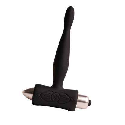 ROCKS- OFF - PETITE SENSATIONS TEAZER ANAL PLUG VIBRATOR BLACK - My naughty haven #