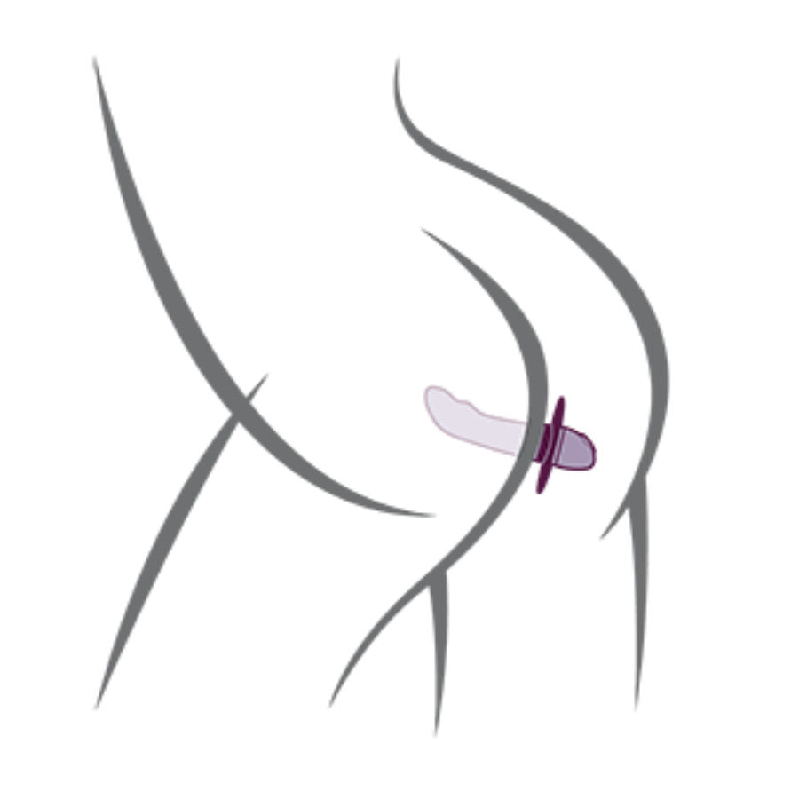 ROCKS-OFF - QUEST PROSTATE BULLET ВИБРАТОР ЗА ПРОСТАТА ЧЕРЕН