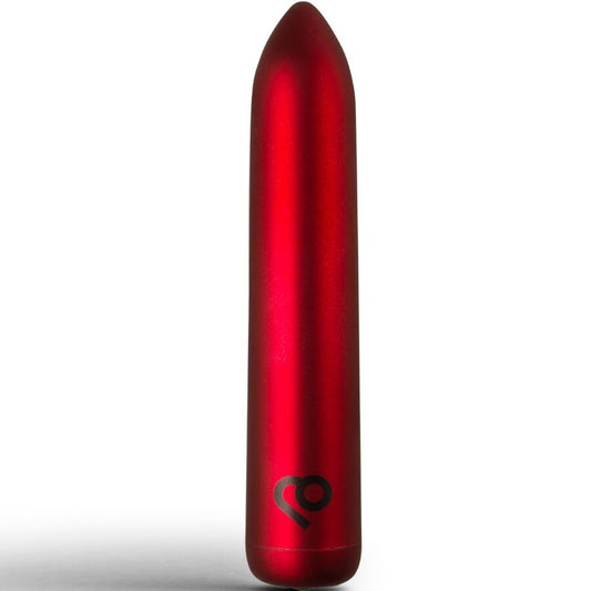 ROCKS-OFF - RECHARGEABLE VIBRATING BULLET POPPY RED - My naughty haven #