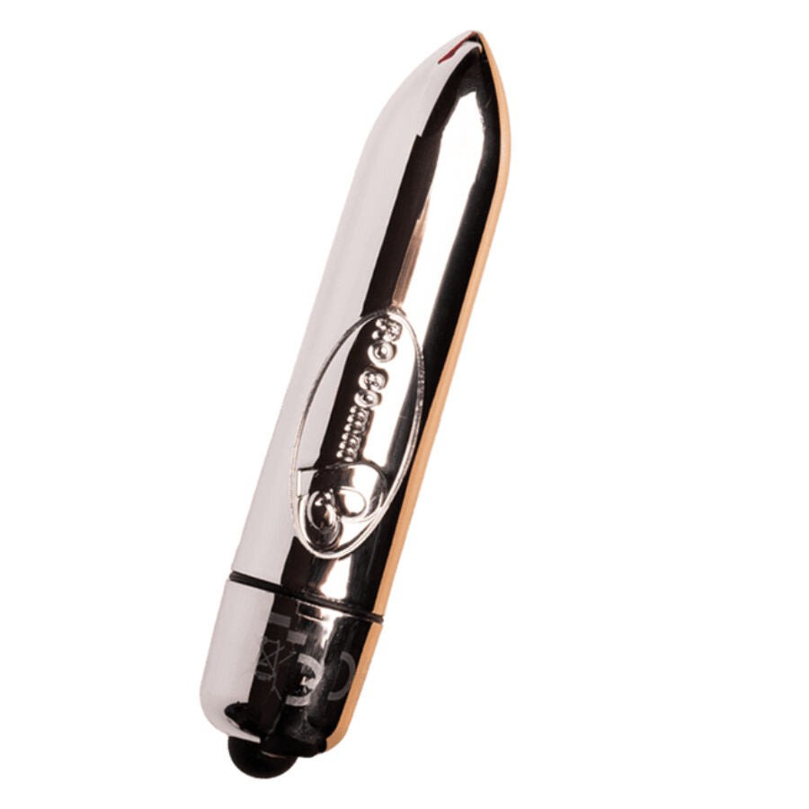 ROCKS-OFF - RO-80 CHROME VIBRATING BULLET SILVER - My naughty haven #