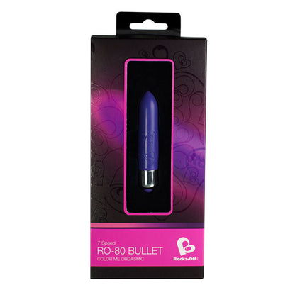 ROCKS-OFF - RO-80 MM COLOR CHANGIN VIBRATING BULLET 7 V - My naughty haven #