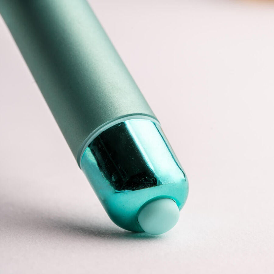 ROCKS-OFF - RO-90 AQUA LILY VIBRATING BULLET WATER GREEN - My naughty haven #