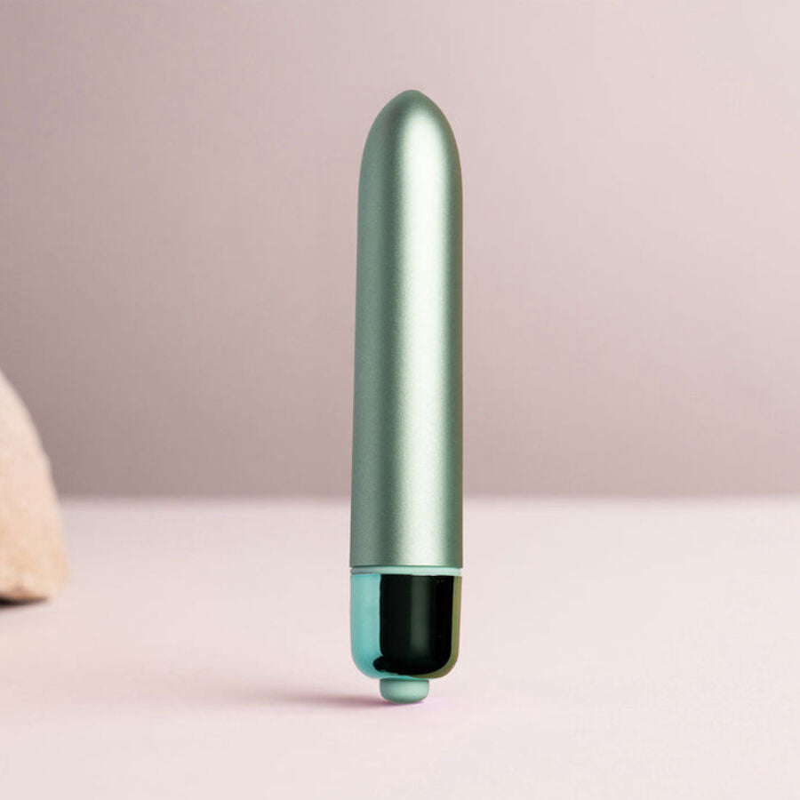 ROCKS-OFF - RO-90 AQUA LILY VIBRATING BULLET WATER GREEN - My naughty haven #