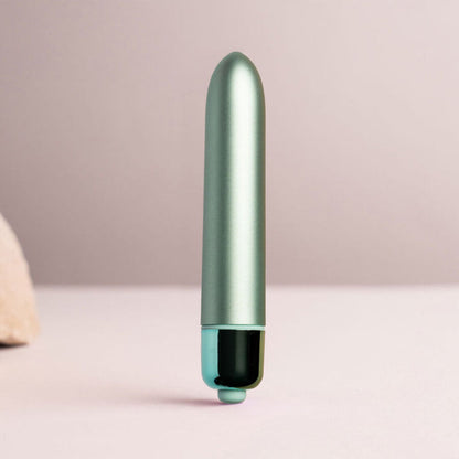 ROCKS-OFF - RO-90 AQUA LILY VIBRATING BULLET WATER GREEN - My naughty haven #