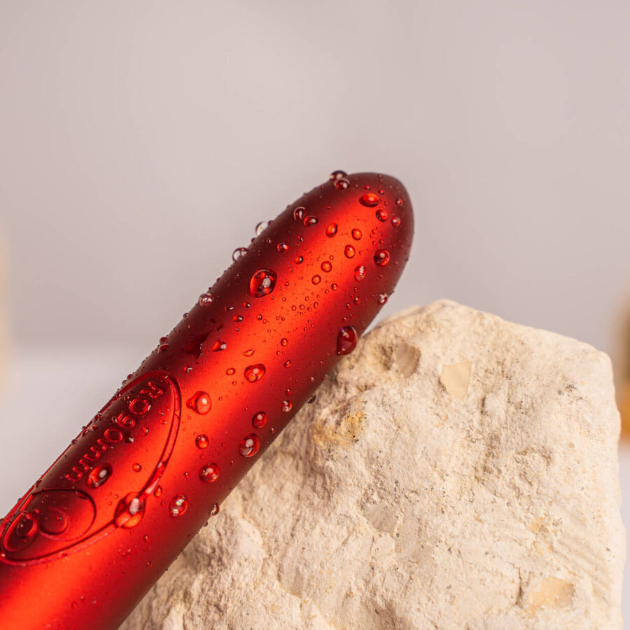 ROCKS-OFF - RO-90 SCARLET VELVET VIBRATING BULLET RED - My naughty haven #
