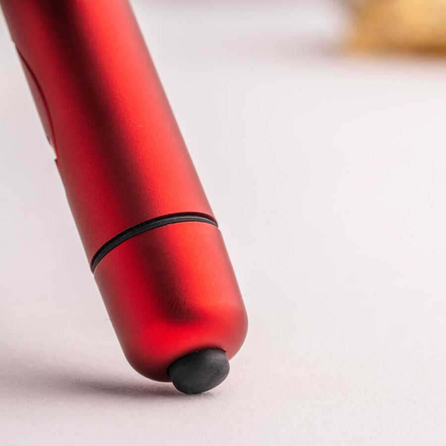 ROCKS-OFF - RO-90 SCARLET VELVET VIBRATING BULLET RED - My naughty haven #