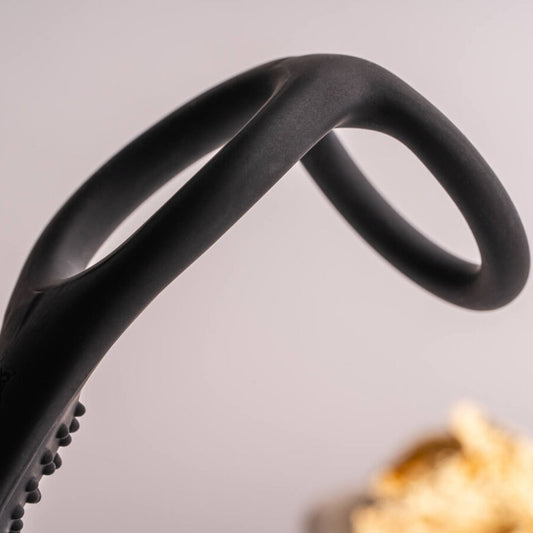 ROCKS-OFF - RO-ZEN RRO ANAL PLUG WITH VIBRATING PENIS RING BLACK - My naughty haven #