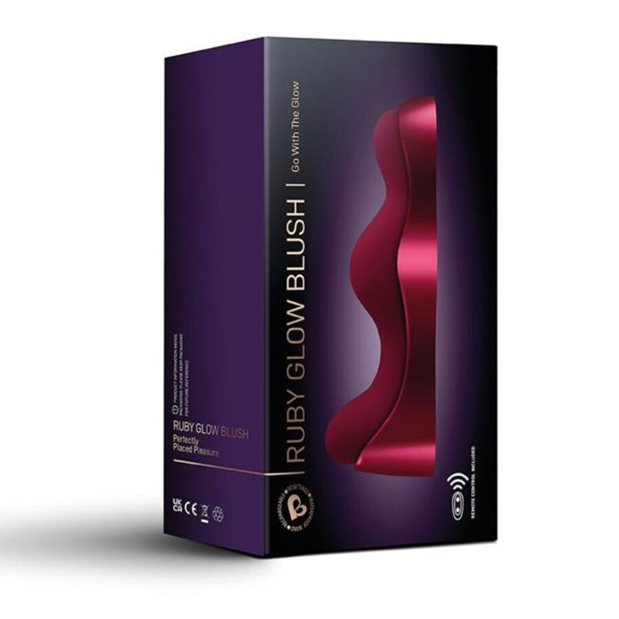 ROCKS- OFF - RUBY GLOW BLUSH RED G-SPOT VIBRATOR - My naughty haven #