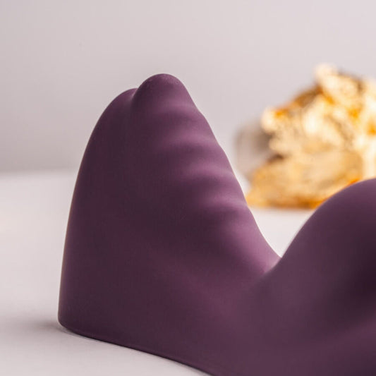 ROCKS- OFF - RUBY GLOW PURPLE SIT-ON VIBRATOR - My naughty haven #