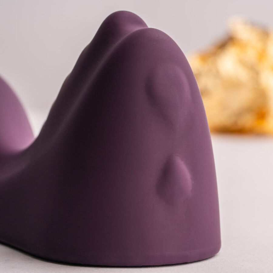 ROCKS- OFF - RUBY GLOW PURPLE SIT-ON VIBRATOR - My naughty haven #