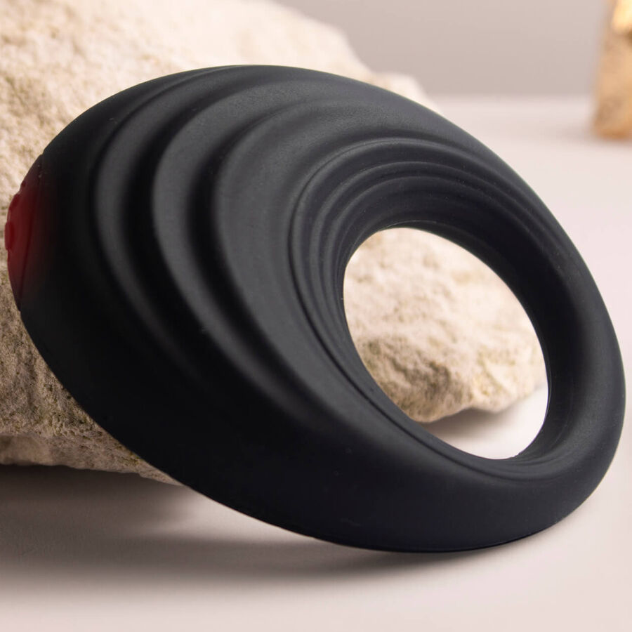 ROCKS-OFF - SPIRE BLACK VIBRATING PENIS RING - My naughty haven #