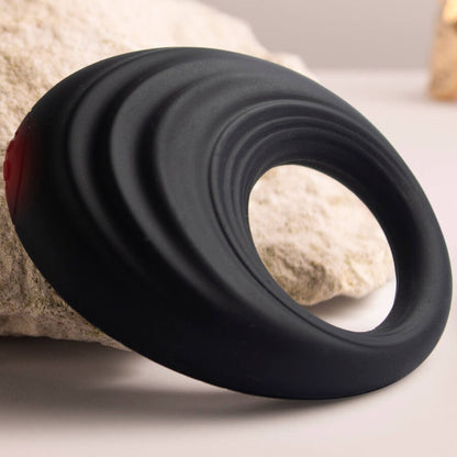 ROCKS-OFF - SPIRE BLACK VIBRATING PENIS RING - My naughty haven #