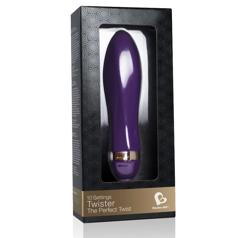 ROCKS-OFF - TWISTER VIBRATOR 10 MODES - My naughty haven #