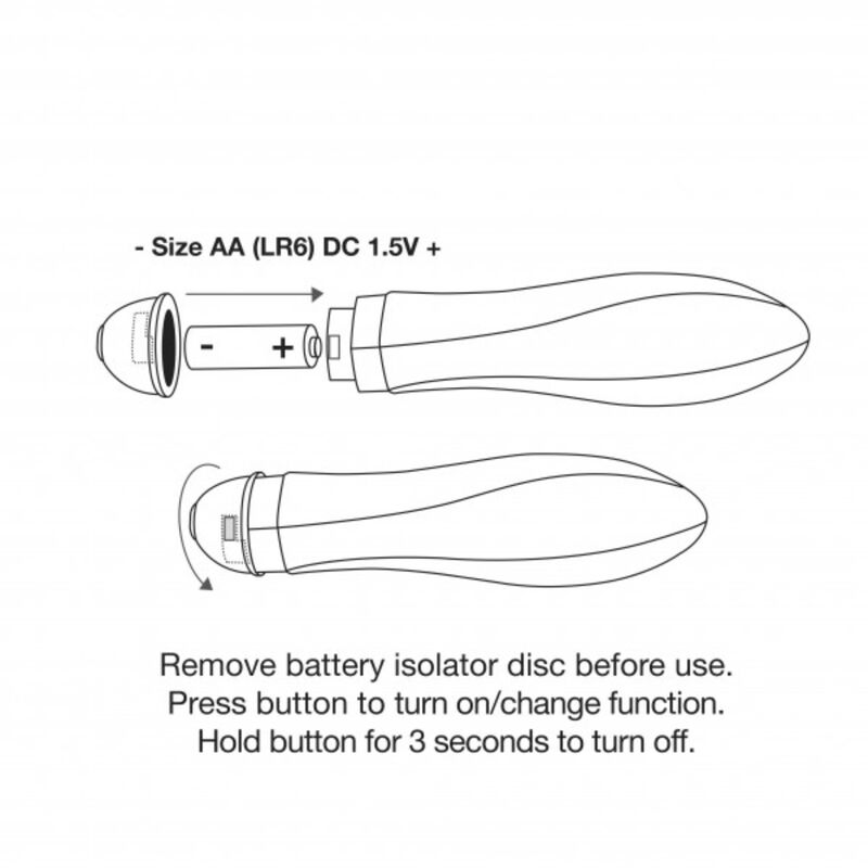 ROCKS-OFF - TWISTER VIBRATOR 10 MODES - My naughty haven #