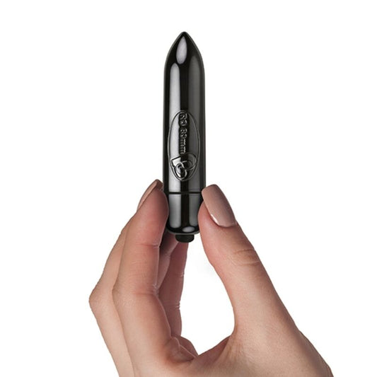 ROCKS-OFF - VIBRATING BULLET RO-80MM MIDNIGHT METAL - My naughty haven #