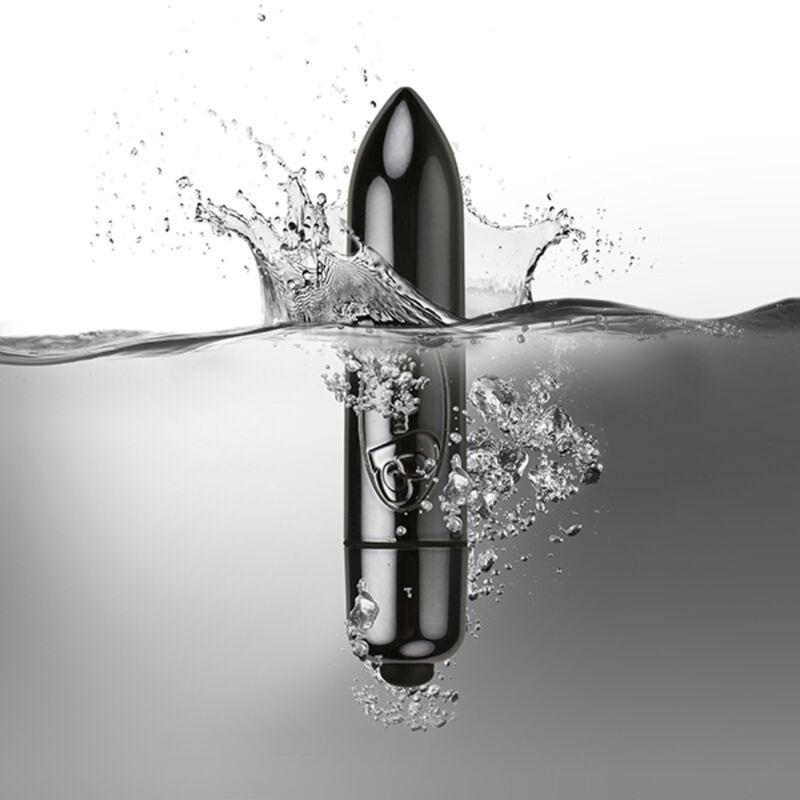 ROCKS-OFF - VIBRATING BULLET RO-80MM MIDNIGHT METAL - My naughty haven #