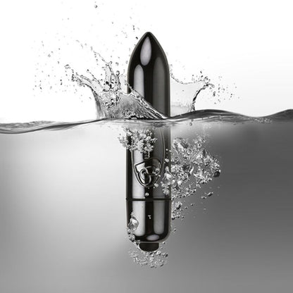 ROCKS-OFF - VIBRATING BULLET RO-80MM MIDNIGHT METAL - My naughty haven #