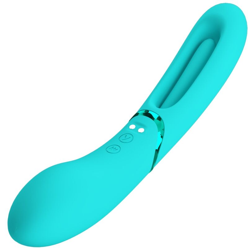 ROMANCE - LEXIE G-SPOT VIBRATOR 7 VIBRATIONS BLUE - My naughty haven #