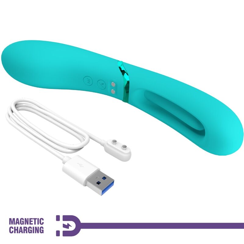 ROMANCE - LEXIE G-SPOT VIBRATOR 7 VIBRATIONS BLUE - My naughty haven #