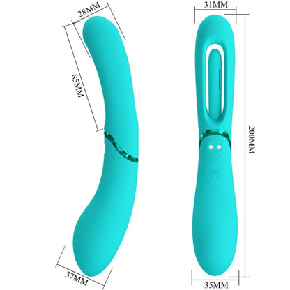 ROMANCE - LEXIE G-SPOT VIBRATOR 7 VIBRATIONS BLUE - My naughty haven #