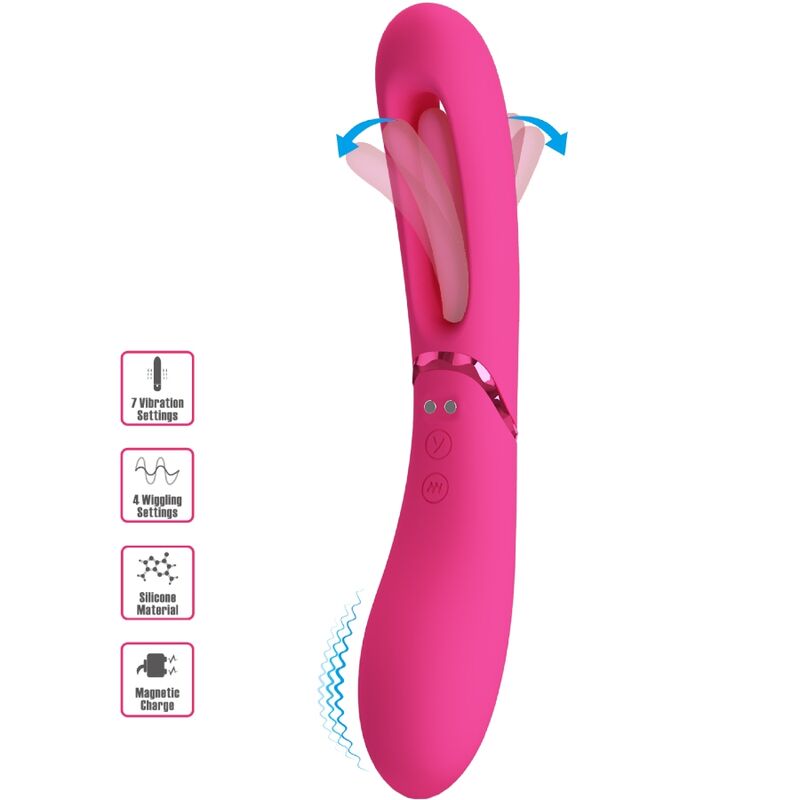 ROMANCE - LEXIE G-SPOT VIBRATOR 7 VIBRATIONS PINK - My naughty haven #