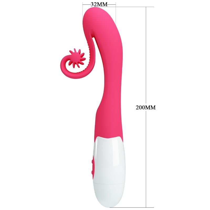 ROMANCE - PINK VIBRATOR AND STIMULATOR 30 SPEEDS - My naughty haven #