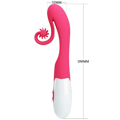 ROMANCE - PINK VIBRATOR AND STIMULATOR 30 SPEEDS - My naughty haven #