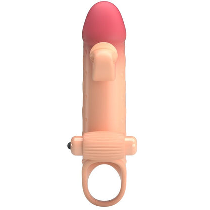ROMANCE - VIBRATING PENIS SLEEVE NATURAL - My naughty haven #