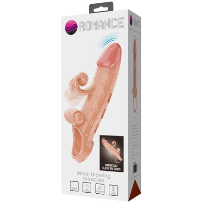 ROMANCE - VIBRATING PENIS SLEEVE NATURAL - My naughty haven #