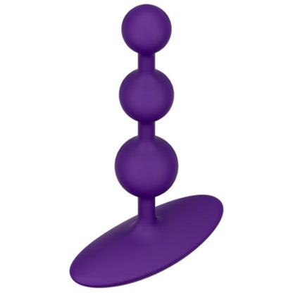 ROMP - AMP PURPLE FLEXIBLE SILICONE ANAL BEADS 12.5 CM PURPLE - My naughty haven #
