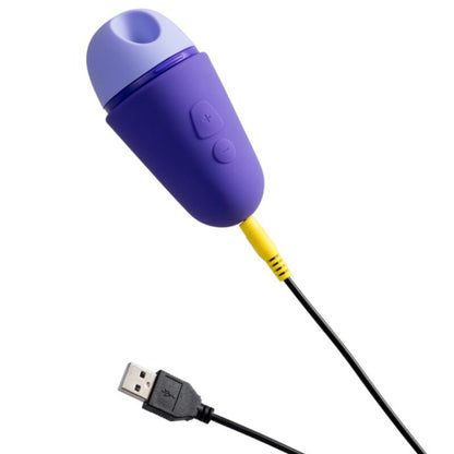 ROMP - FREE X CLITORAL STIMULATOR WITH LID 10 LEVELS RECHARGEABLE PURPLE - My naughty haven #