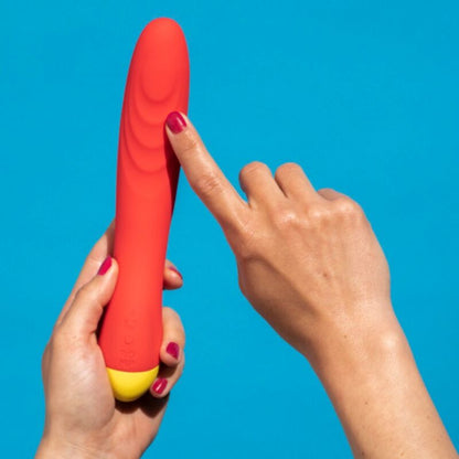 ROMP - HYPE MULTIFUNCTION G-SPOT VIBRATOR RED - My naughty haven #