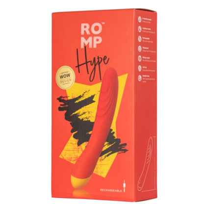 ROMP - HYPE MULTIFUNCTION G-SPOT VIBRATOR RED - My naughty haven #