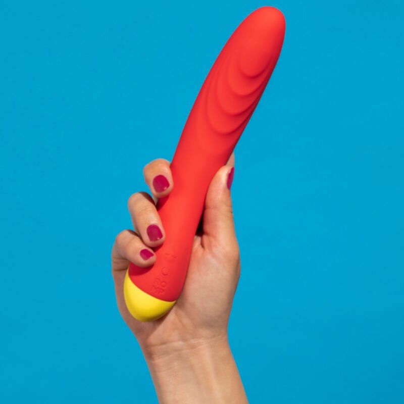 ROMP - HYPE MULTIFUNCTION G-SPOT VIBRATOR RED - My naughty haven #