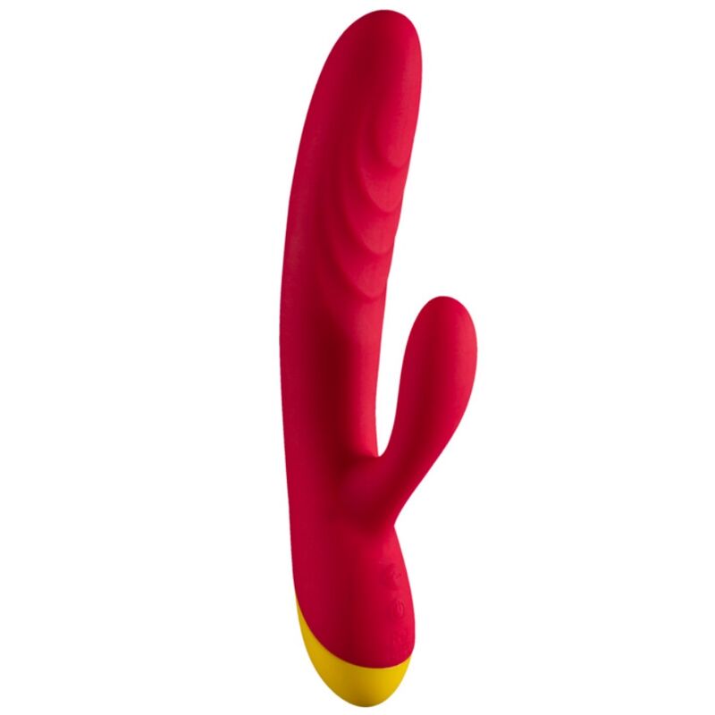 ROMP - JAZZ RECHARGEABLE RABBIT VIBRATOR RED - My naughty haven #