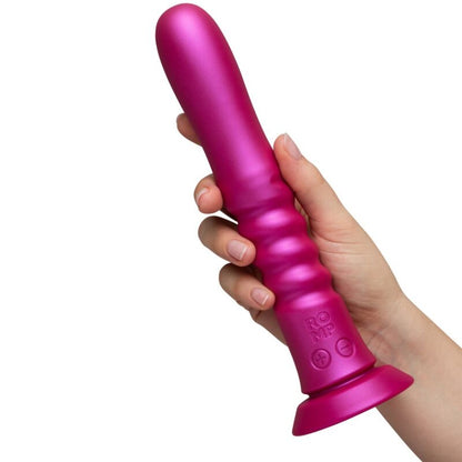 ROMP - JIGGLE UP AND DOWN VIBRATOR WITH PINK SUCTION CUP - My naughty haven #