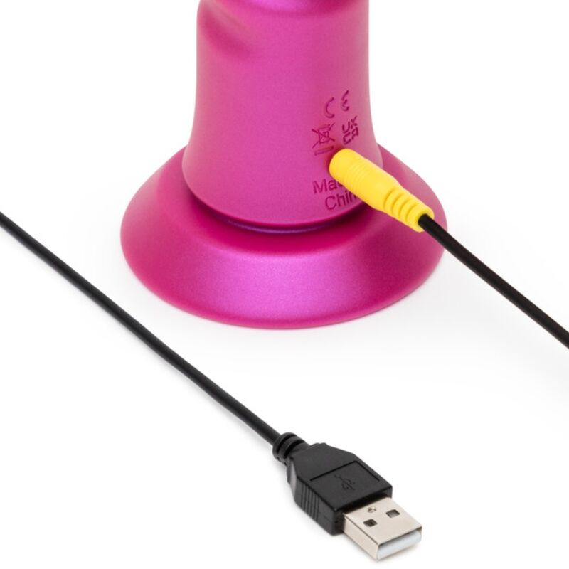 ROMP - JIGGLE UP AND DOWN VIBRATOR WITH PINK SUCTION CUP - My naughty haven #
