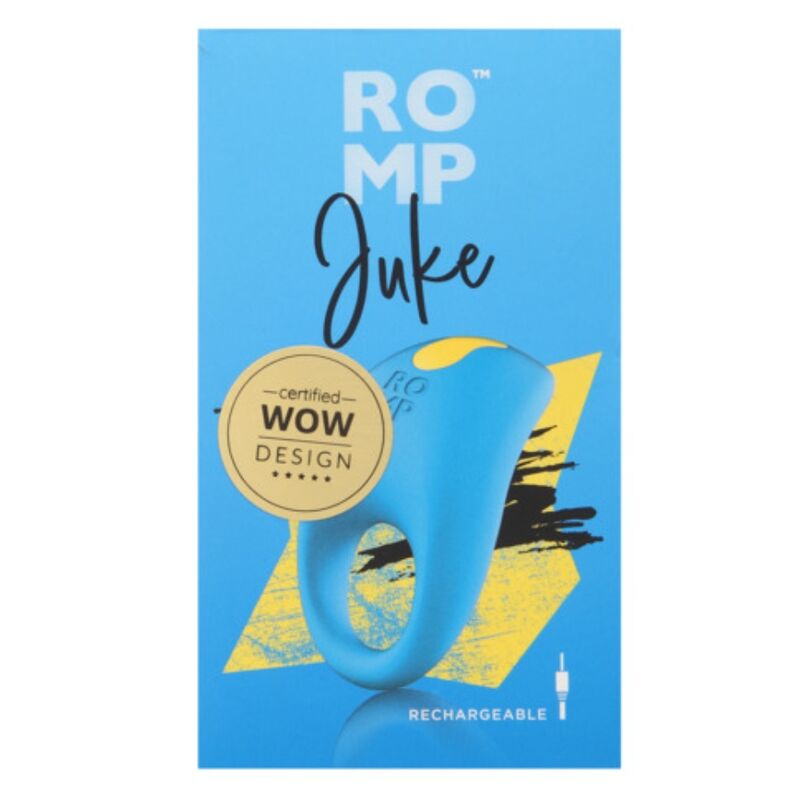 ROMP - JUKE SILICONE PENIS RING WITH CLITORAL STIMULATION VIBRATOR - My naughty haven #