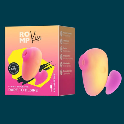 ROMP - KISS CLITORAL SUCTION RECHARGEABLE FINGER VIBRATOR - My naughty haven #